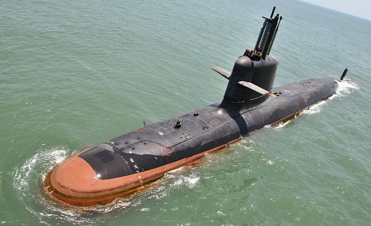 Неатомная подлодка "Кальвари" (Kalvari), ВМС Индии